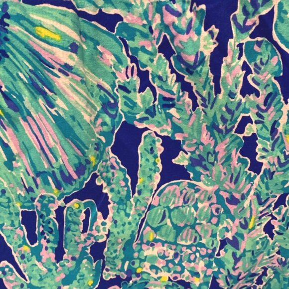 Lilly Pulitzer Lana Shorts Romper EUC - Picture 4 of 7